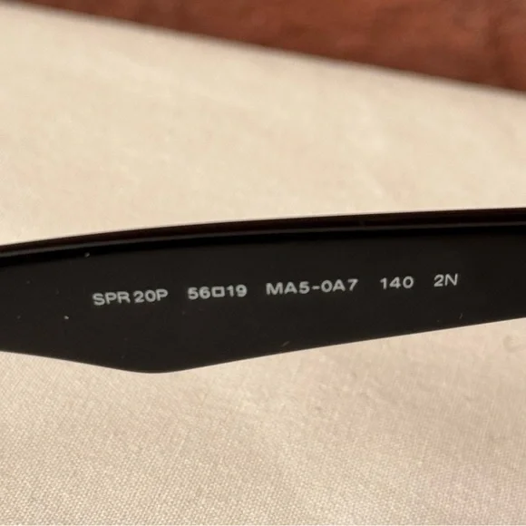 •Prada Black Havana-Tortoiseshell SPR20P Sunglasses